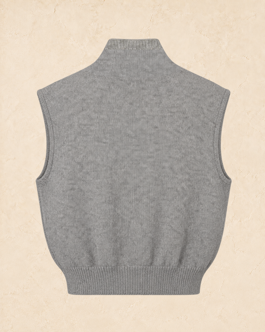 Button Front Knit Vest