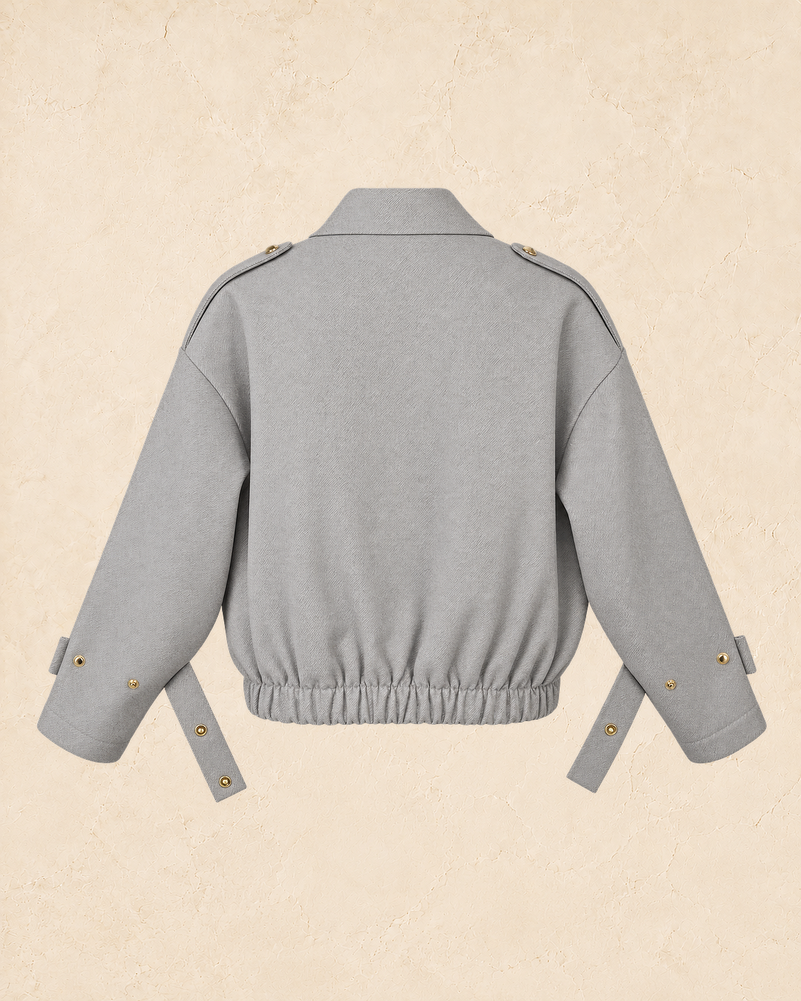 High Collar Short Coat