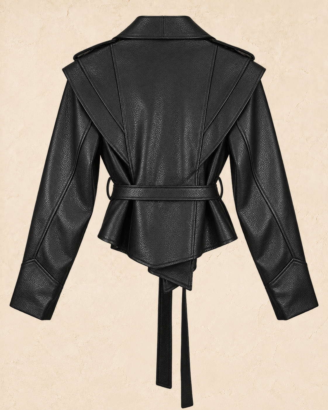 Onyx Belted Blazer
