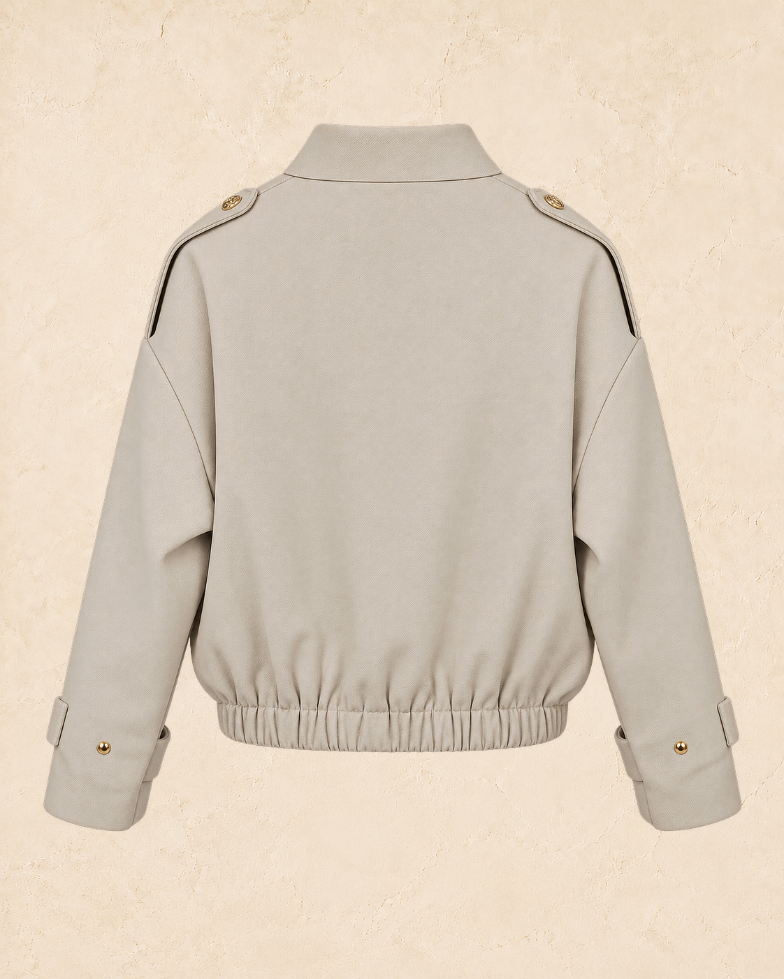 High Collar Short Coat