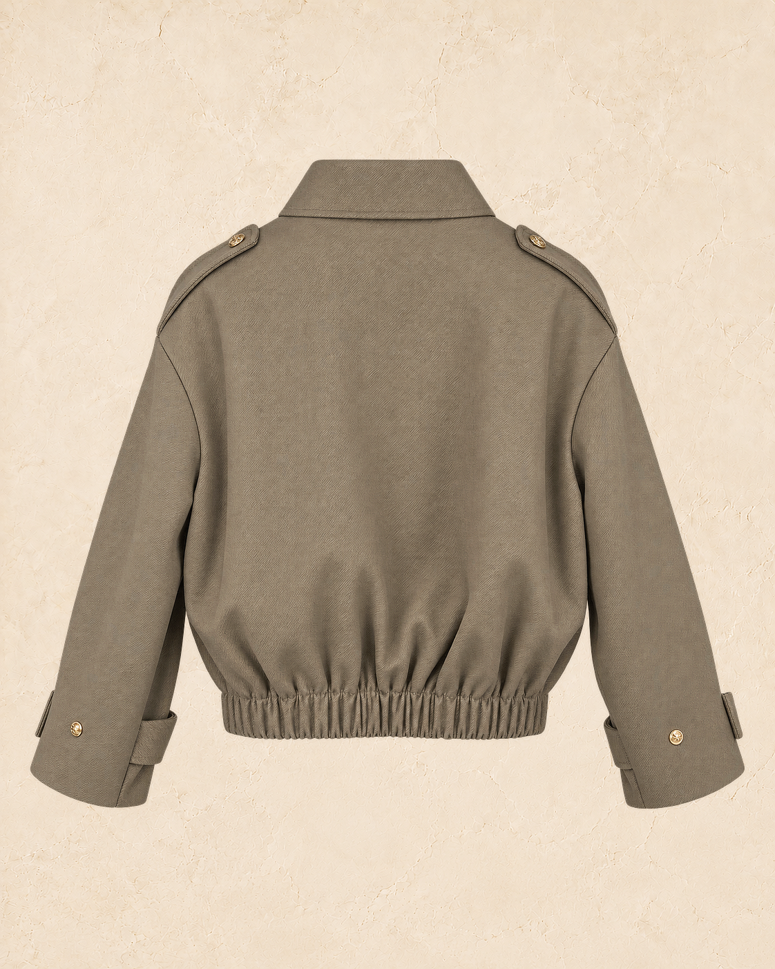 High Collar Short Coat